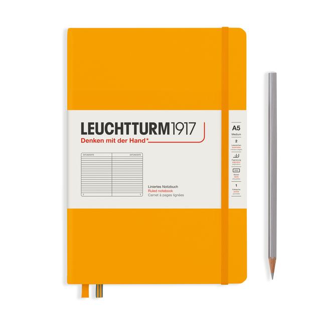 CAIET A5 DICTANDO COPERTA RIGIDA GALBEN MUSTAR LEUCHTTURM CAIET A5 DICTANDO COPERTA RIGIDA GALBEN MUSTAR LEUCHTTURM